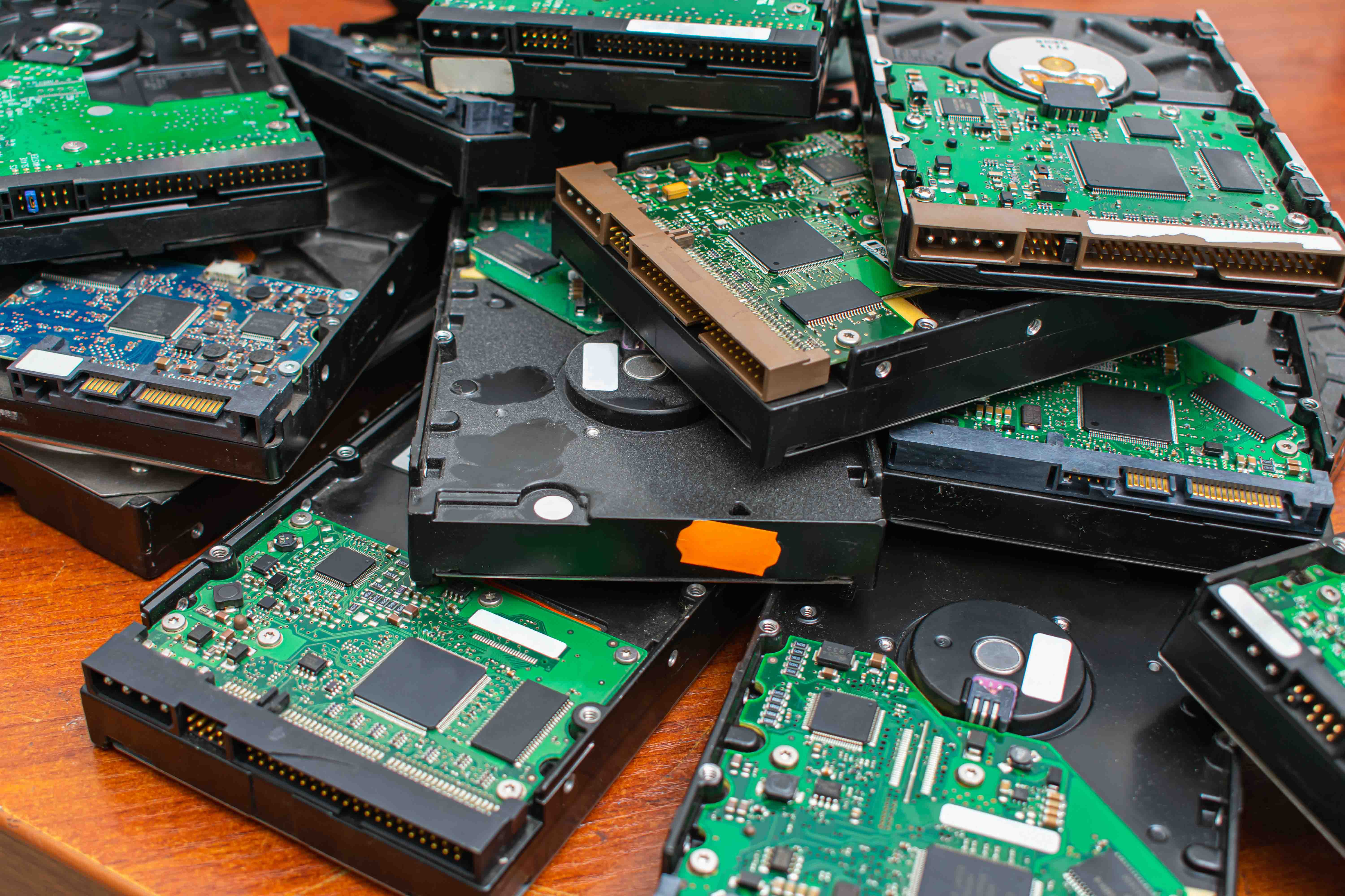 Dispose hard drive 