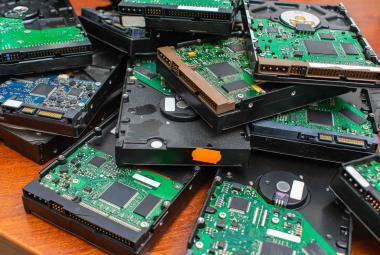 Dispose hard drive 